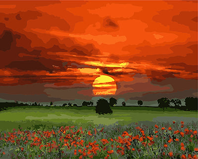 Landschaft Malen nach Zahlen GX23108