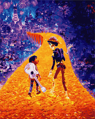 Movie Paint By Numbers Kits UK GX23130