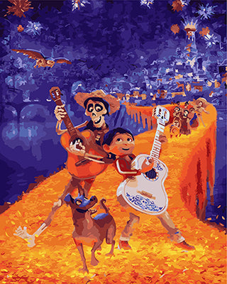 Movie Paint By Numbers Kits UK GX23132