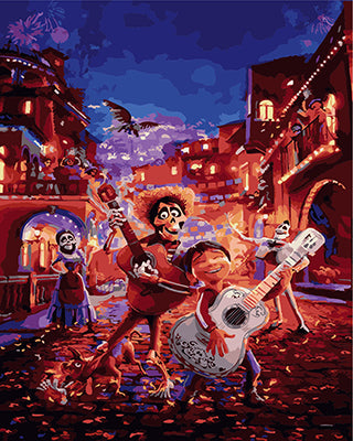 Movie Paint By Numbers Kits UK GX23133