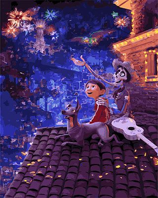 Movie Paint By Numbers Kits UK GX23137