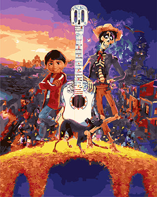 Movie Paint By Numbers Kits UK GX23138