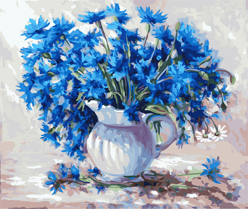 Blume Malen nach Zahlen GX23177