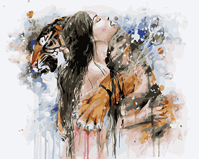 Porträt Malen nach Zahlen GX23196