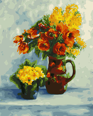 Blume Malen nach Zahlen GX23201