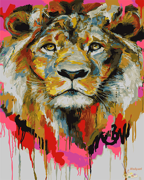 Tier Malen nach Zahlen GX23240