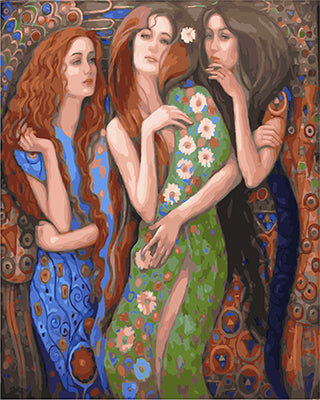 Porträt Malen nach Zahlen GX23264