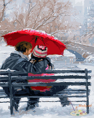 Liebe Malen nach Zahlen GX23275