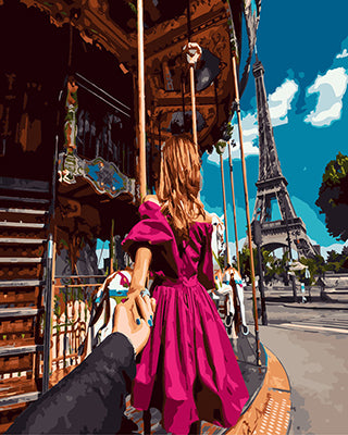 Porträt Malen nach Zahlen GX23279