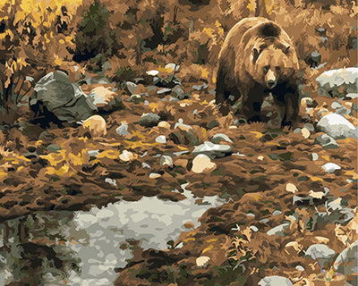 Tier Malen nach Zahlen GX23307