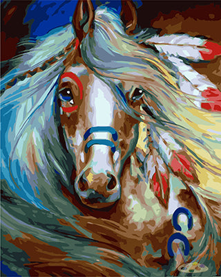 Tier Malen nach Zahlen GX23317