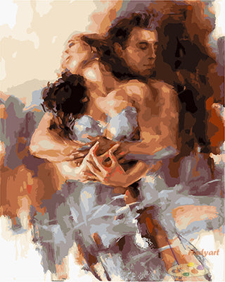 Liebe Malen nach Zahlen GX23353