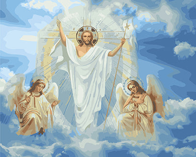 Porträt Malen nach Zahlen GX23360