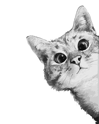 Hund & Katze Malen nach Zahlen GX23364