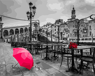 Stadt Malen nach Zahlen GX23375