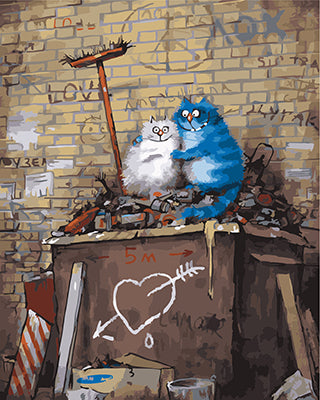 Cartoon Malen nach Zahlen GX23392