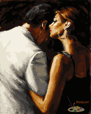 Liebe Malen nach Zahlen GX23403