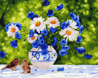 Blume Malen nach Zahlen GX23419