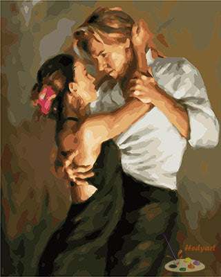 Liebe Malen nach Zahlen GX23426