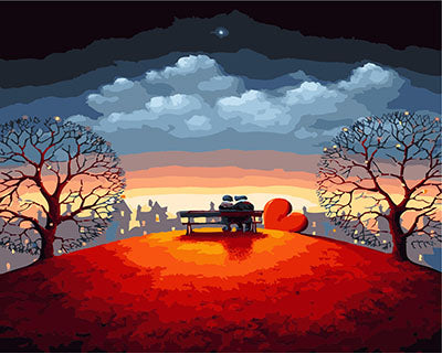 Cartoon Malen nach Zahlen GX23429