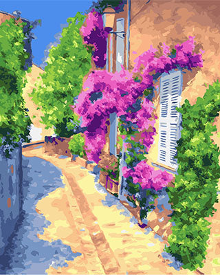 Blume Malen nach Zahlen GX23430