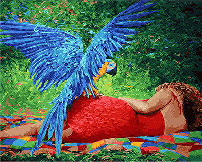 Porträt Malen nach Zahlen GX23515