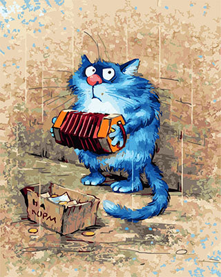 Cartoon Malen nach Zahlen GX23542