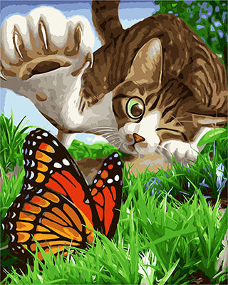 Hund & Katze Malen nach Zahlen GX23546