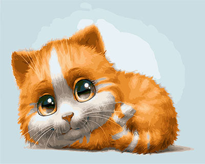 Hund & Katze Malen nach Zahlen GX23547