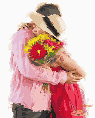 Liebe Malen nach Zahlen GX23557