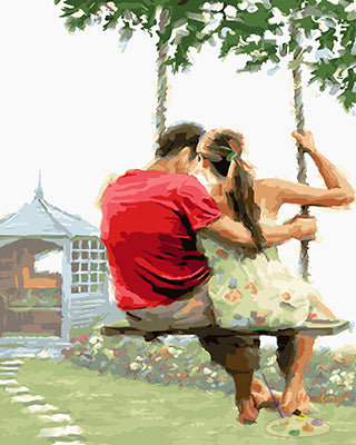 Liebe Malen nach Zahlen GX23589