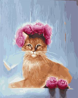 Hund & Katze Malen nach Zahlen GX23612