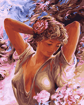 Porträt Malen nach Zahlen GX23637