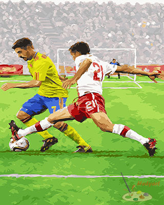 Sport Malen nach Zahlen GX23643