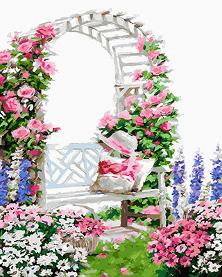 Blume Malen nach Zahlen GX23644