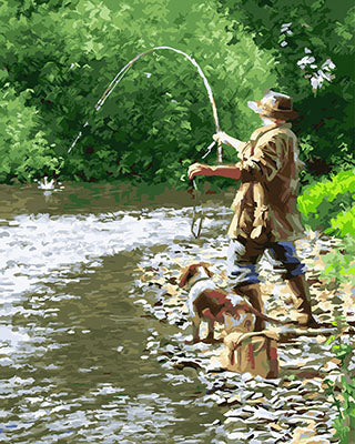 Porträt Malen nach Zahlen GX23646