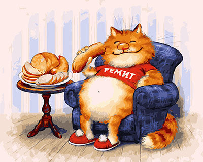 Cartoon Malen nach Zahlen GX23664