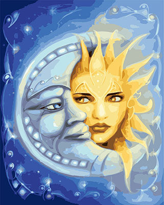 Abstrakt Malen nach Zahlen GX23670