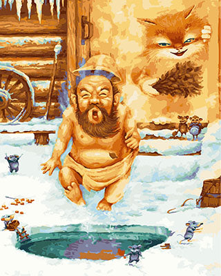 Porträt Malen nach Zahlen GX23692