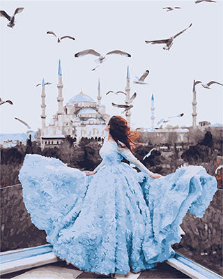 Porträt Malen nach Zahlen GX23714