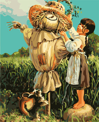 Porträt Malen nach Zahlen GX23723