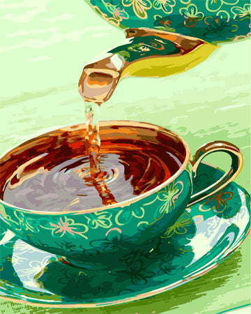 Stillleben Malen nach Zahlen GX23734