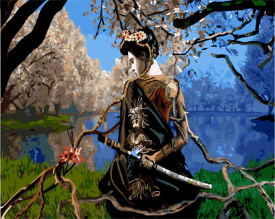 Porträt Malen nach Zahlen GX23751