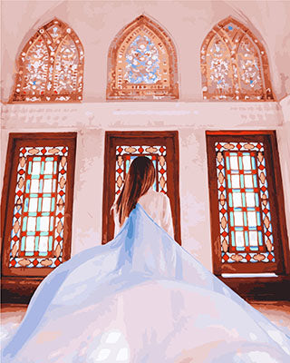 Porträt Malen nach Zahlen GX23773