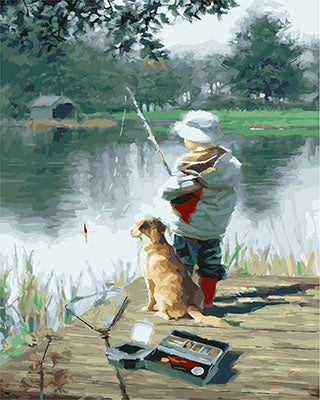 Porträt Malen nach Zahlen GX23780