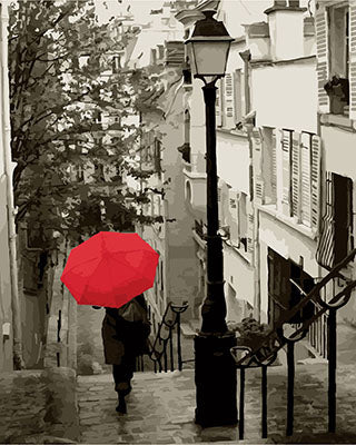 Stadt Malen nach Zahlen GX23789