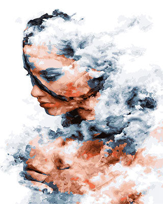 Porträt Malen nach Zahlen GX23819