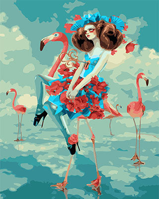 Porträt Malen nach Zahlen GX23848