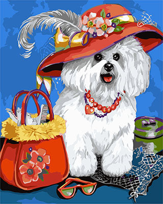 Hund & Katze Malen nach Zahlen GX23868