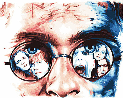 Porträt Malen nach Zahlen GX23869